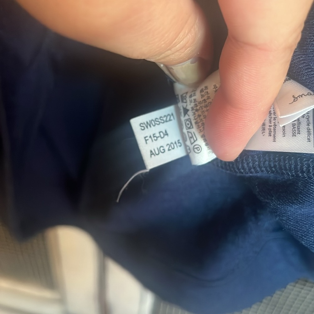 Smartwool Blue Quarter Zip - Picture 6 of 8